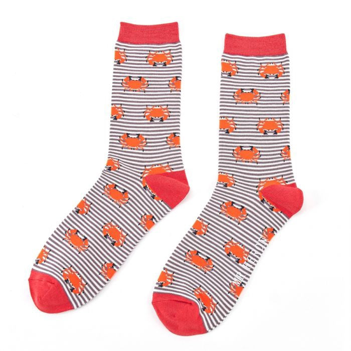 Crabs Stripe Socks