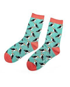 Puffins Socks - Size 4-7