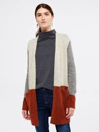 Cosy Colourblock Cardigan