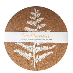 Cork Mat Placemat Sets by Liga - S/4