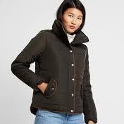 Peat Green Asta Padded Jacket