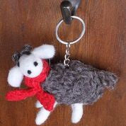 Keith the Herdwick Sheep Keyring