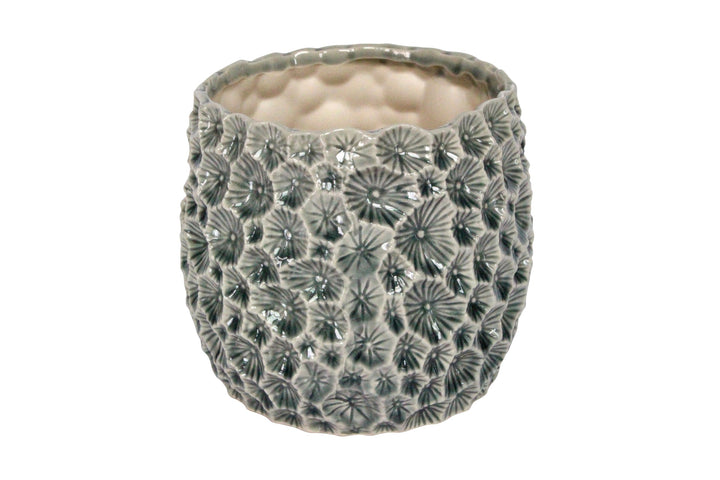 Ceramic Crater Pot / Planter