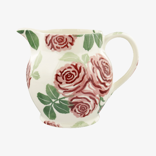 Pink Roses 1 1/2 Pint Jug