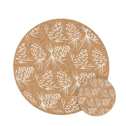 Winter Cork Placemat Collection - Individual Placemats