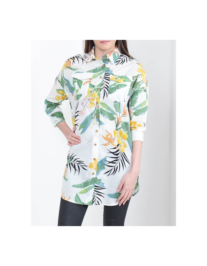 Tropical Print Shirt