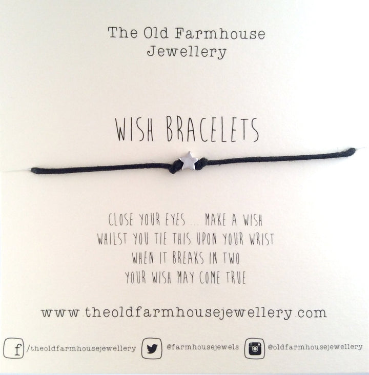 Wish Silver Charm Bracelet