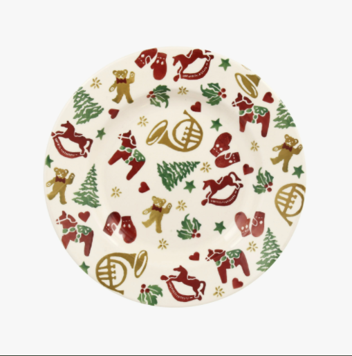 Christmas Celebration 8 1/2 Inch Plate