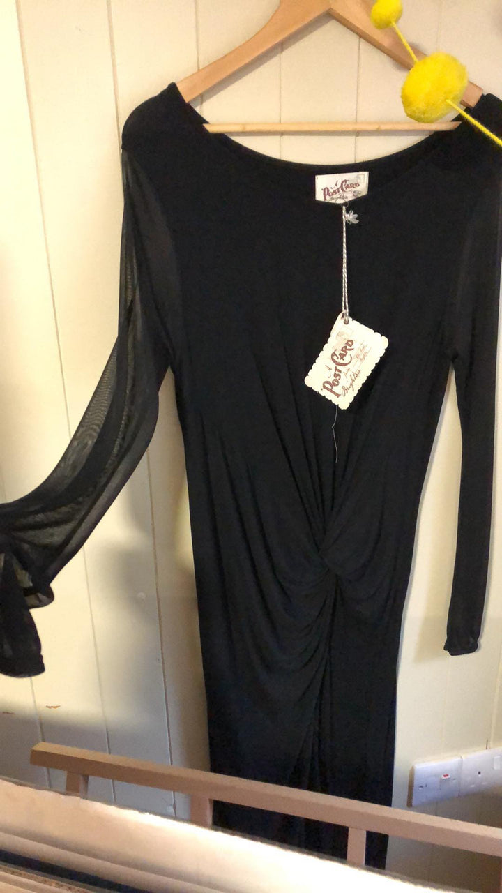 Audie Black Knotted Dress