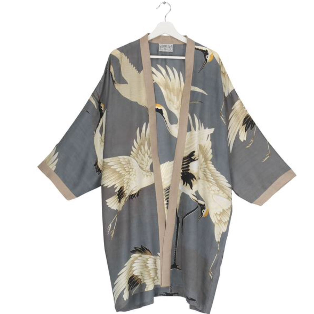 Stork Collar Kimono
