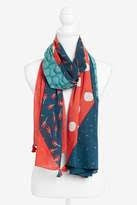 Carrie Organic Cotton Scarf - Coral