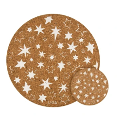 Winter Cork Placemat Collection - Individual Placemats