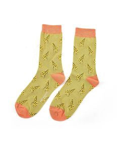 Little Giraffes Socks - Size 4-7