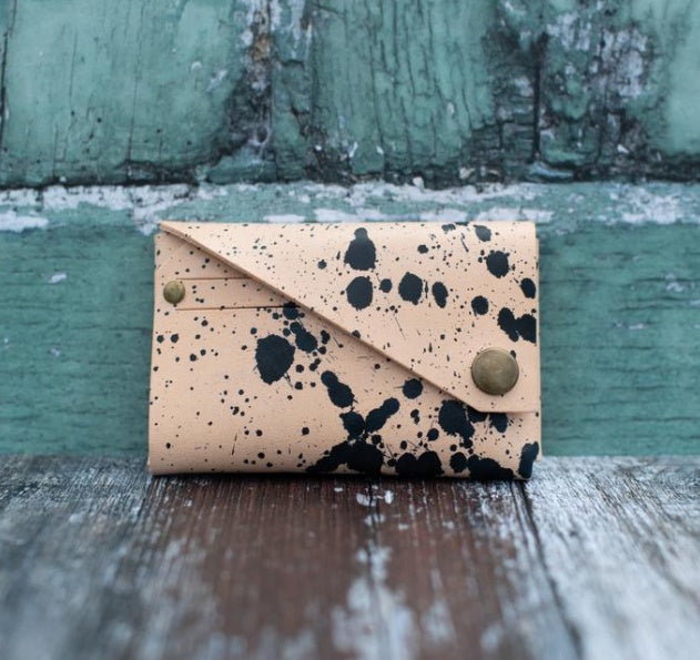 Leather Card Wallet – Ula Clothing - Main Image