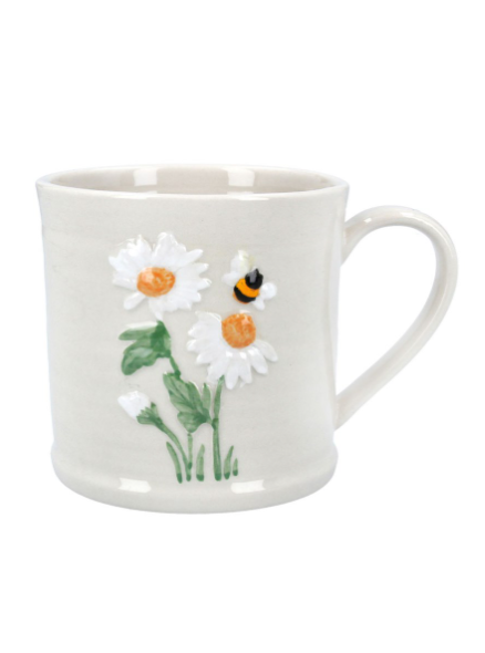 Daisy + Bee Stoneware Mug