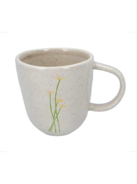 Yellow Daisy Artisan Mug