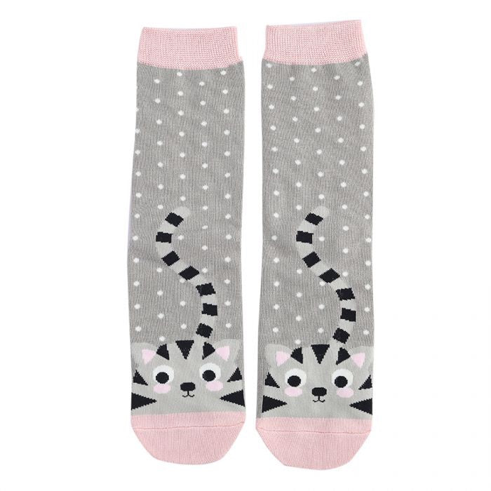 Kitty and Spots Socks