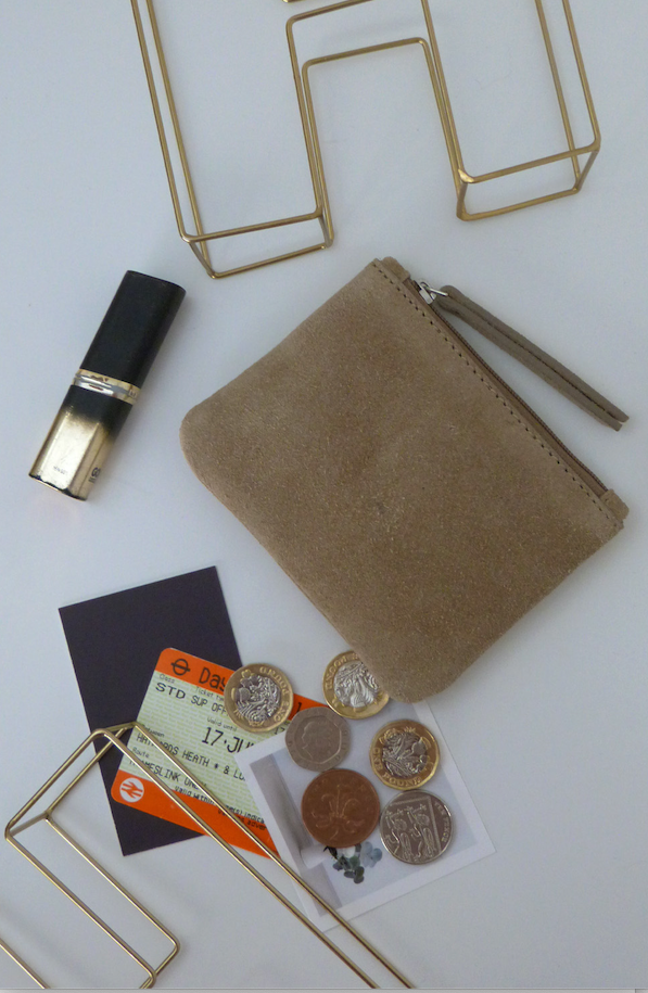 Suede Coin Purse