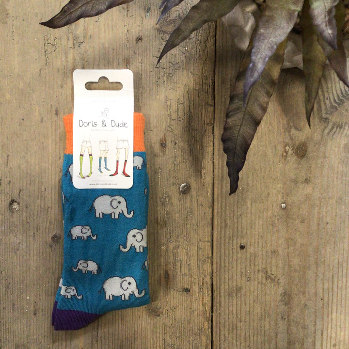 Bamboo Elephant Sock
