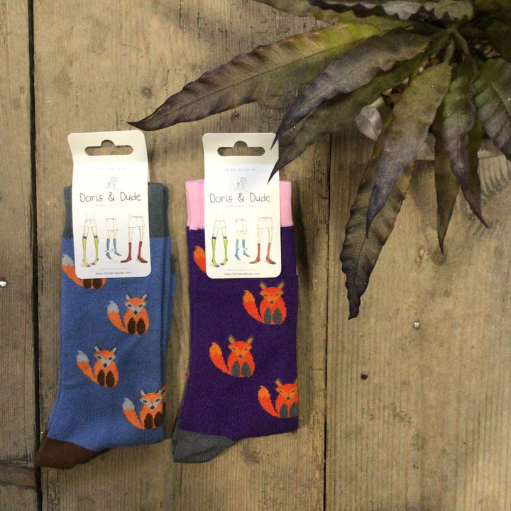 Bamboo Fox Socks
