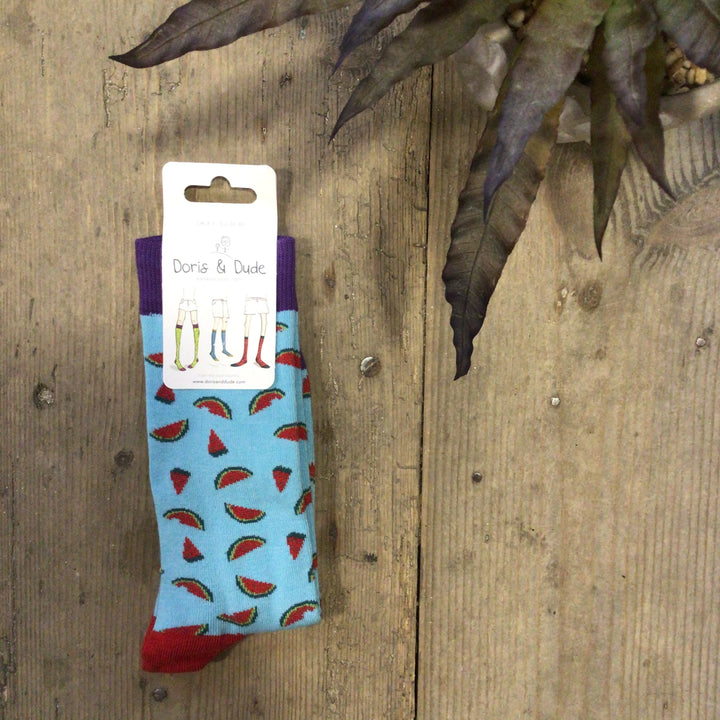 Bamboo Watermelon Socks