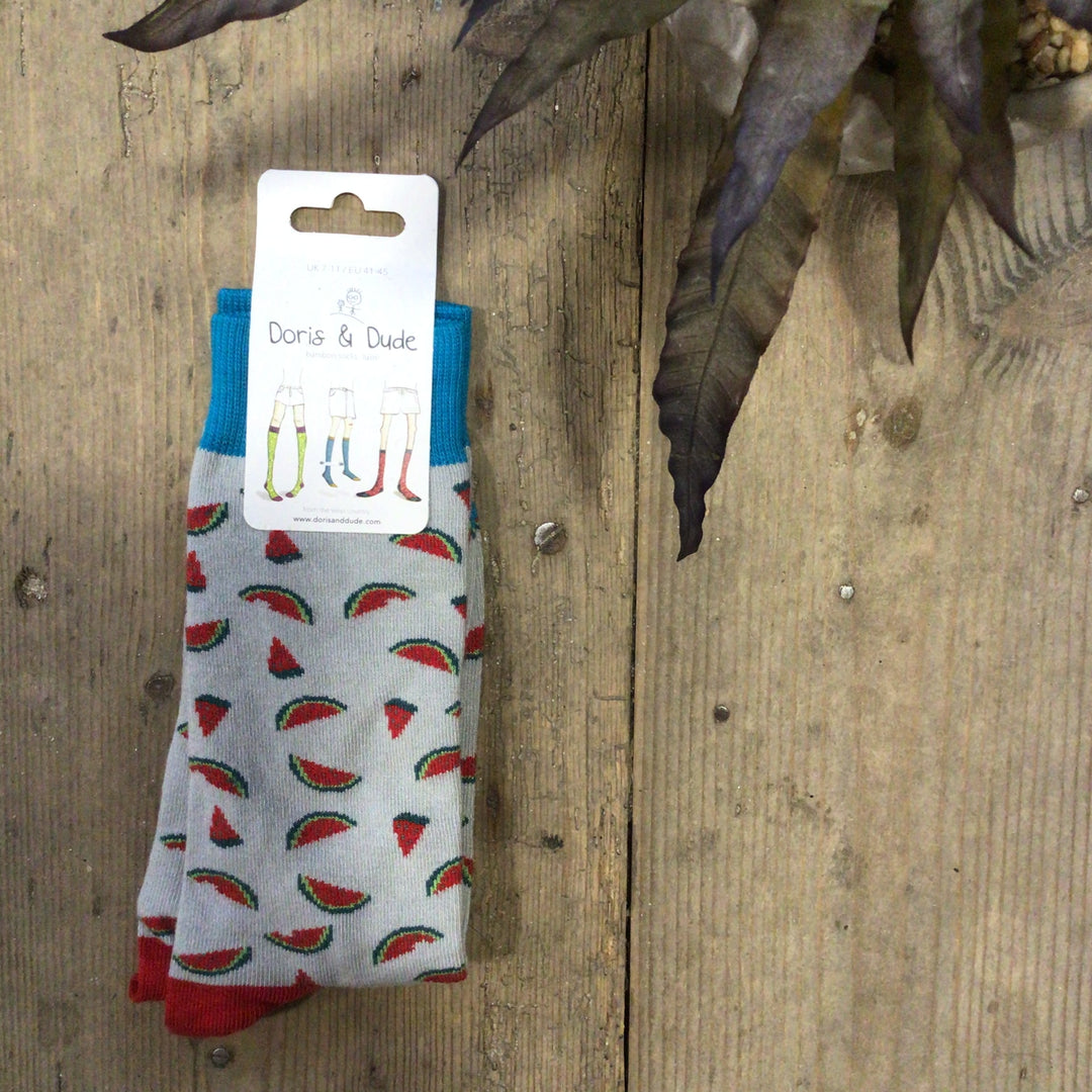 Bamboo Watermelon Socks