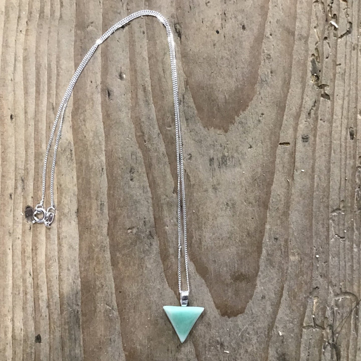 Ceramic Triangle Necklace