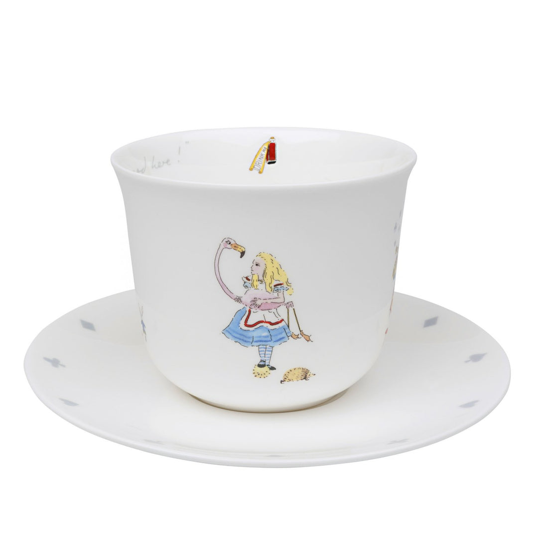 Tea Cup and Saucer - Chicken