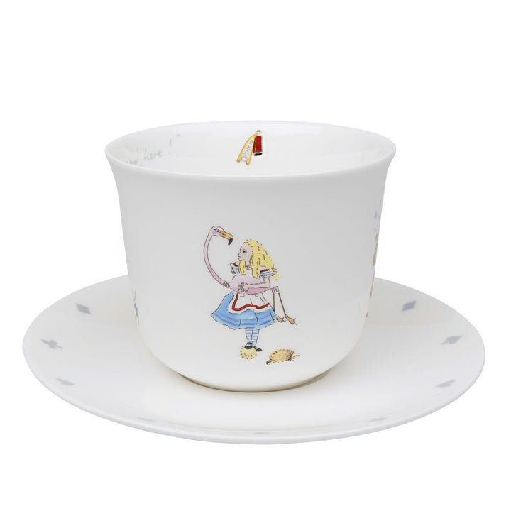 Tea Cup and Saucer - Chicken