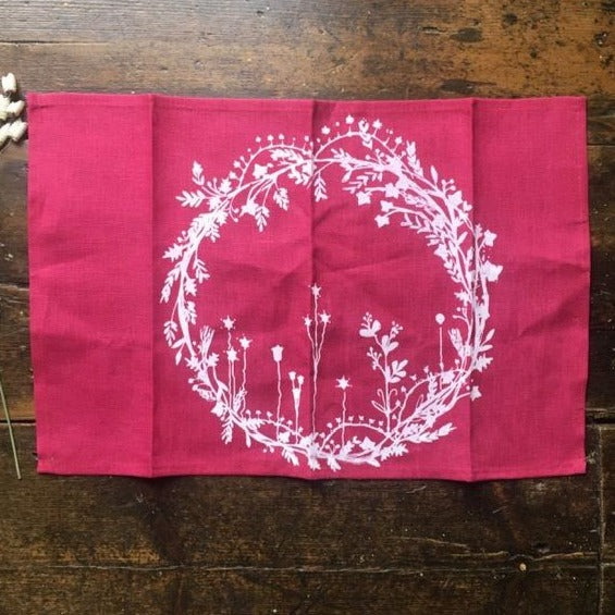 Placemats - Set of Two - Christmas Wreath