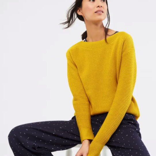 South Seas Jumper in Yellow