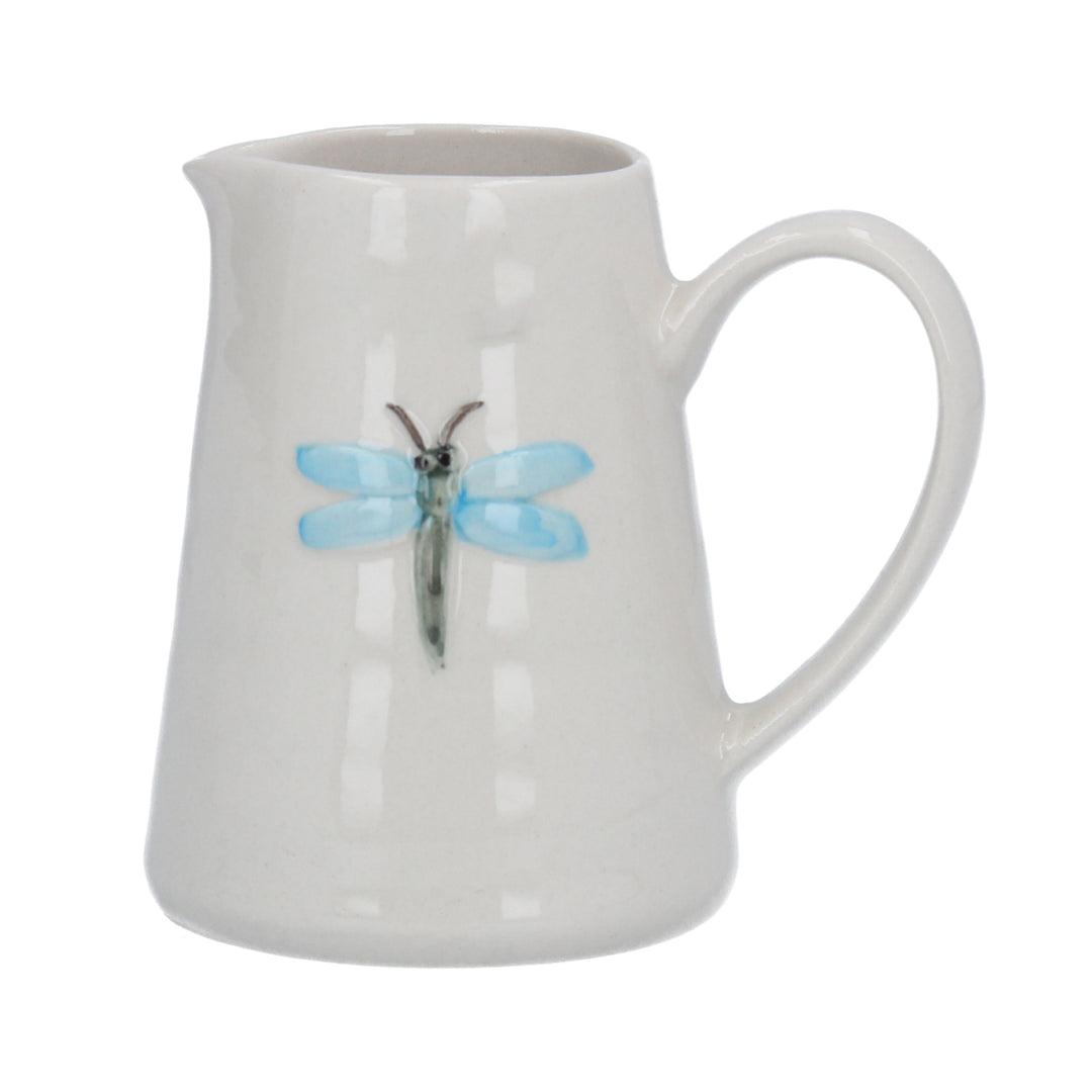 Ceramic Mini Jug with Dragonfly