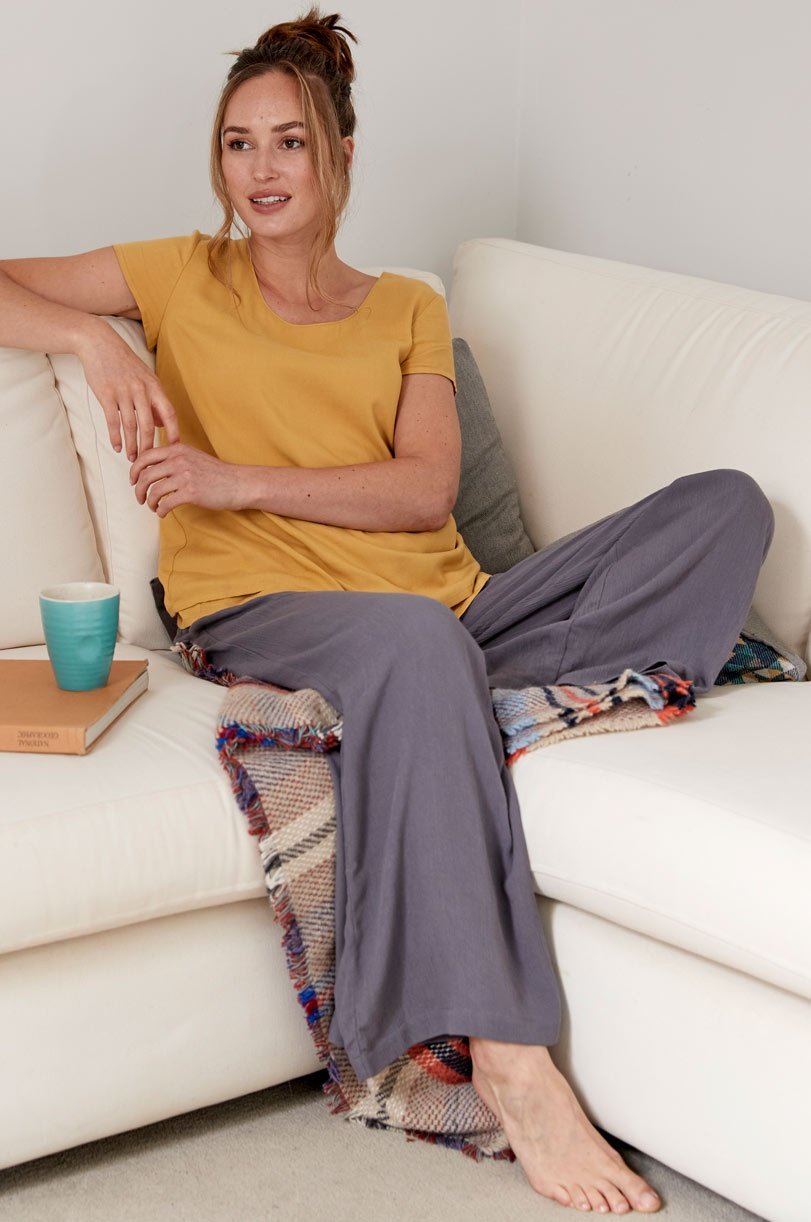 Wide Leg Trousers
