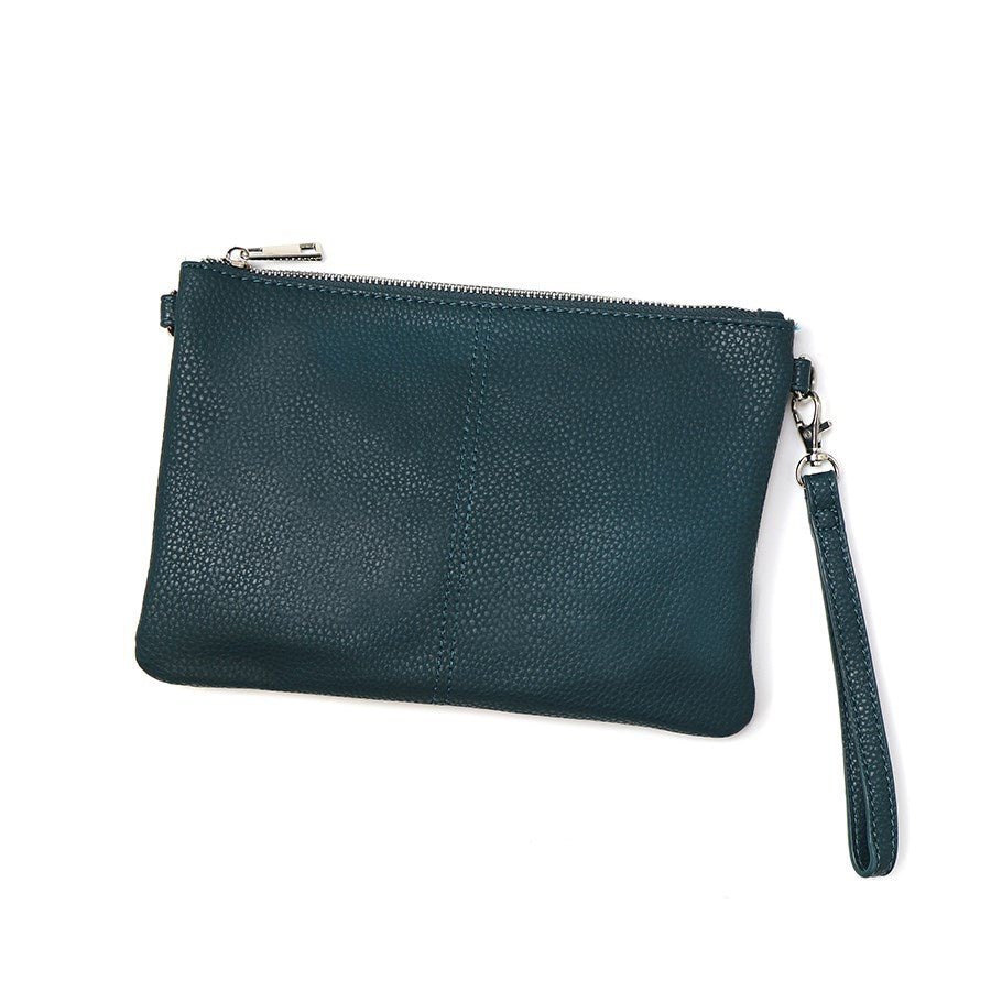 Vegan Leather Convertible Clutch Bag