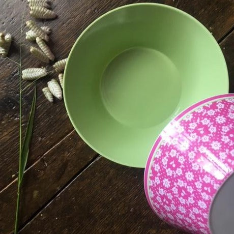 Greengate Melamine Fay Pink Bowl
