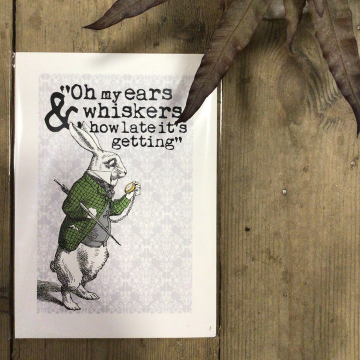 Alice Print - Oh My Ears and whiskers ..