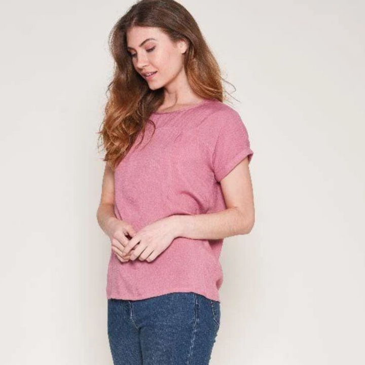 Woven Top - Pink