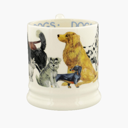 Dogs All Over 1/2 Pint Mug