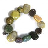 Ceramic Statement Bead Bracelet