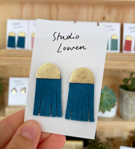 Jellyfish Tassel Earrings