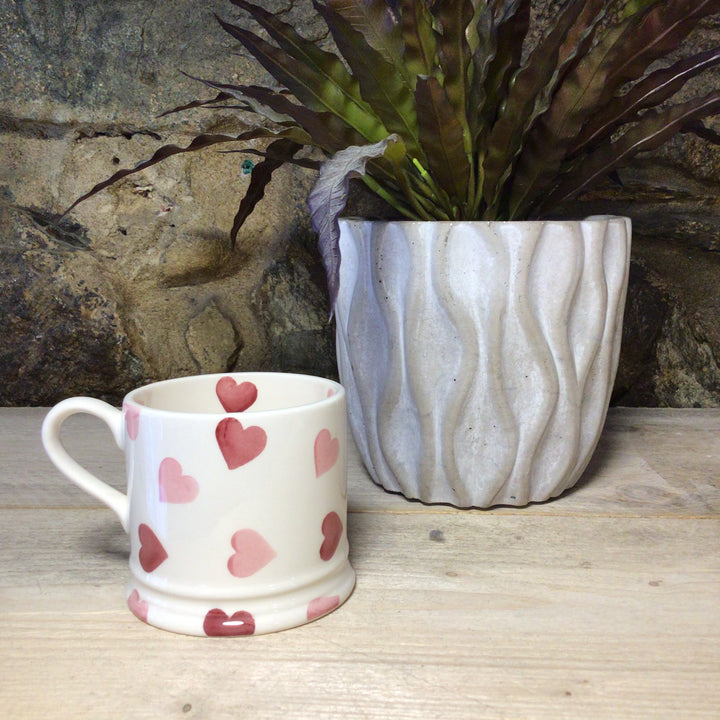 Pink Hearts Small Mug