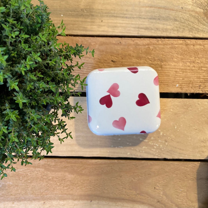 Pinks Hearts Mini Tin