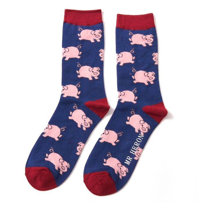 Piglets Socks - Mr Heron 7-11