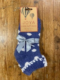 Children's Cuff Socks with Dots