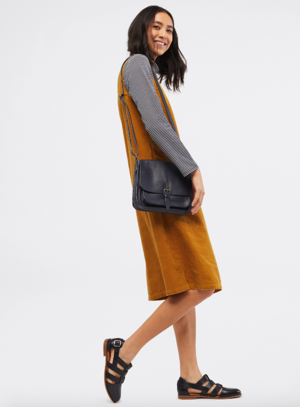 Moonshine Cord Pinafore Dress