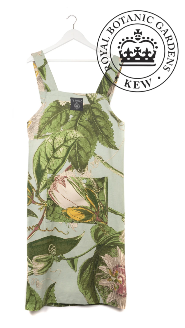 Kew Passion Flower Aqua Apron