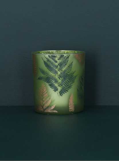 Green and Gold Fern Nite Lite
