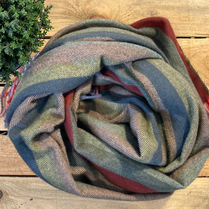 Hector Striped Scarf