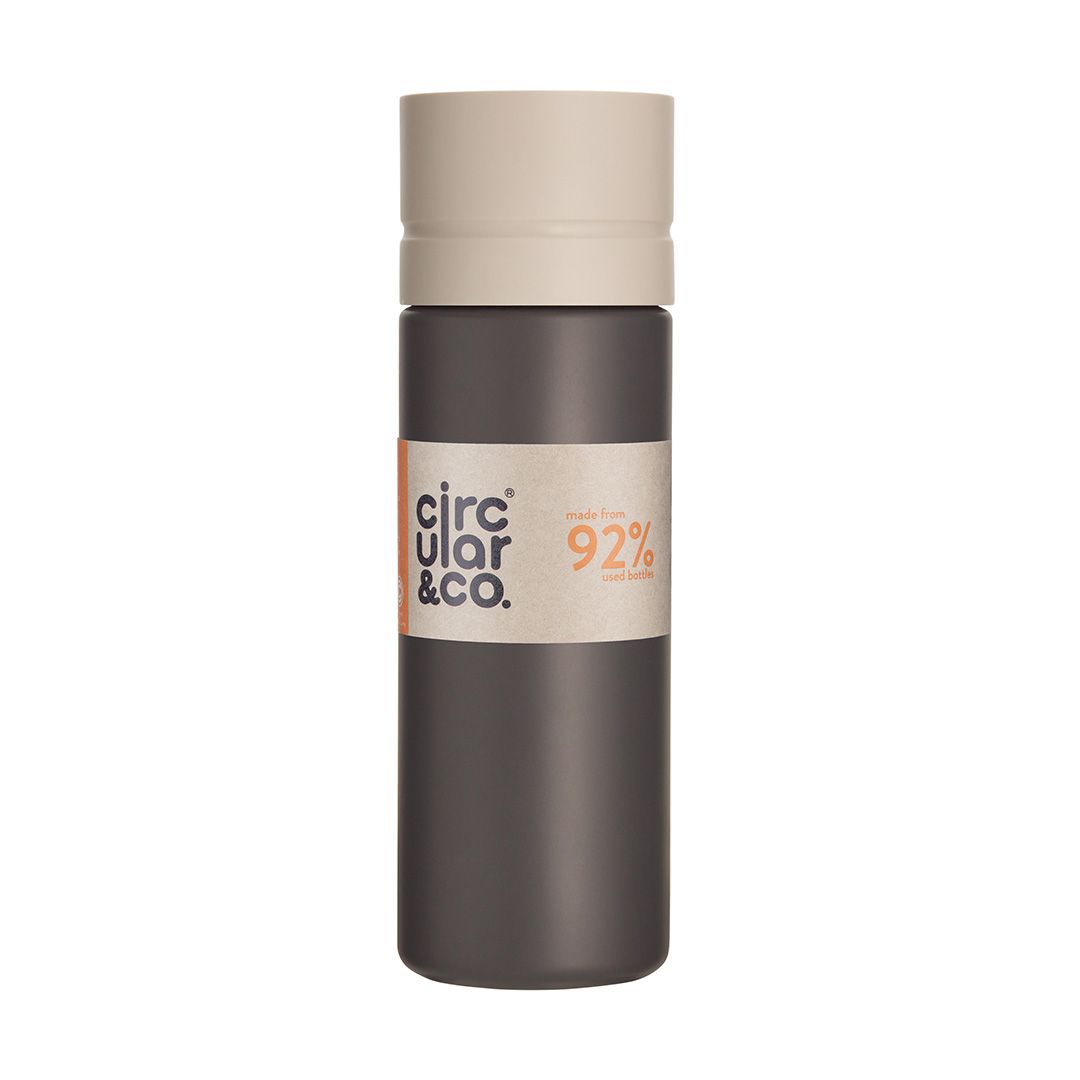 Circular Grey Bottle 600ml