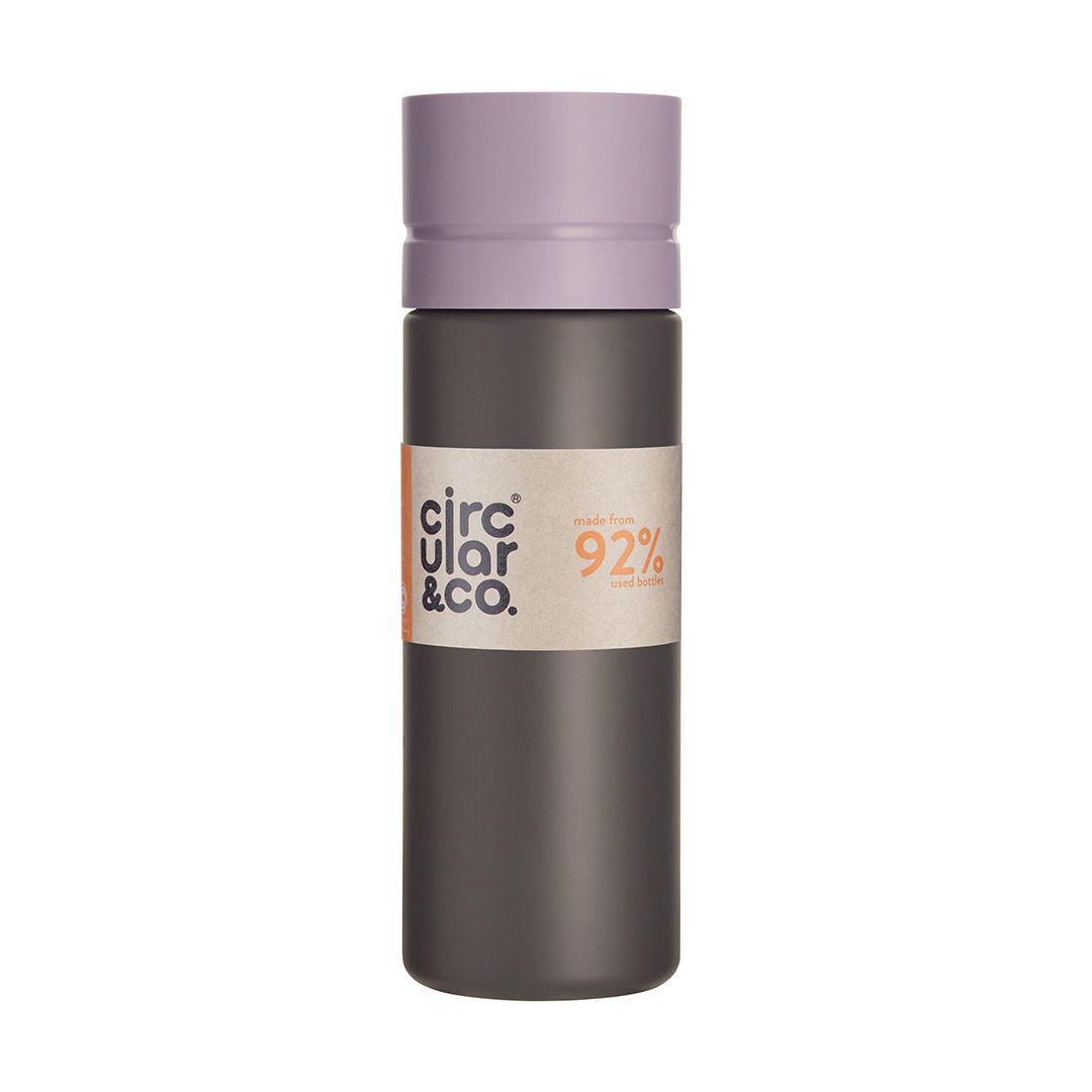 Circular Grey Bottle 600ml